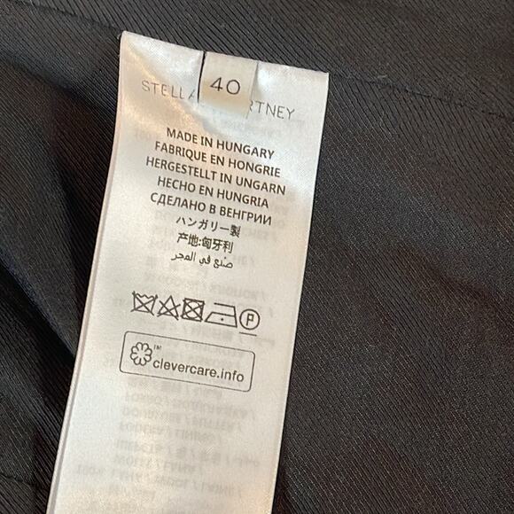 Stella McCartney Plaid Wool Stand Collar Blazer Size EU 40 - Picture 10 of 14